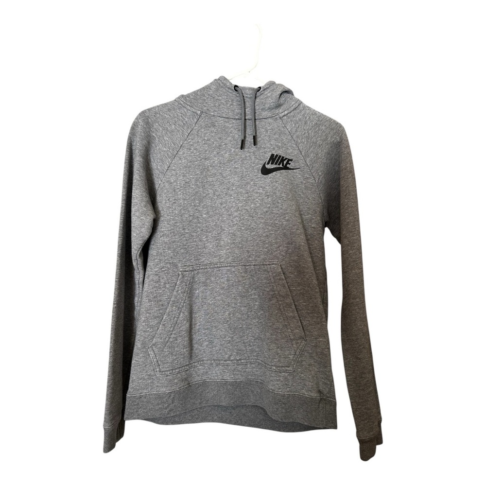 Women’s Nike Sportswear Rally Fleece Pullover Hoodie in Heather Grey, Sz XS